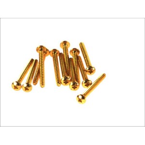 Zestaw śrub owiewki M5x50 kolor złoty - V PARTS (VICMA) (RC550OR)