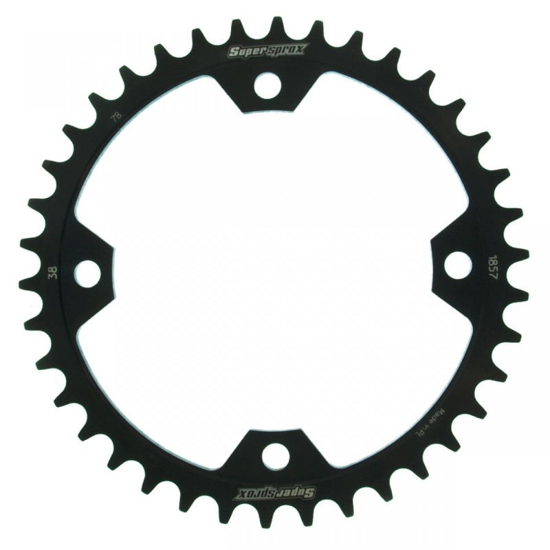 SUPERSPROX ZĘBATKA TYLNA 4588 38 YAMAHA YFZ 450R '09-'16, YFM 250/350/450/700 RAPTOR (JTR1857.38) (JTR857.38) KOLOR CZARNY STA