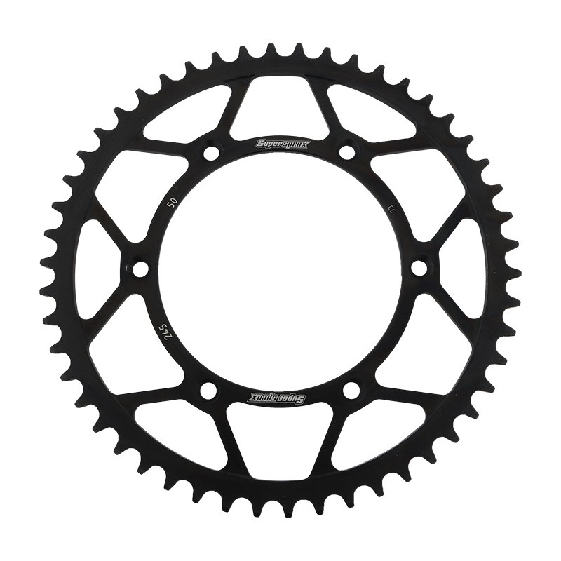 SUPERSPROX ZĘBATKA TYLNA 270 50 YAMAHA YZ/YZF/WRF '99-'18 (JTR251.50) (JTR245/2.50) KOLOR CZARNY STALOWA
