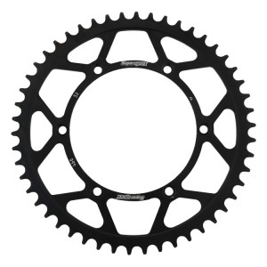 SUPERSPROX PROMOCJA ZĘBATKA TYLNA 489 50 KAWASAKI KX/KXF `84-18 (JTR460.50) KOLOR CZARNY STALOWA