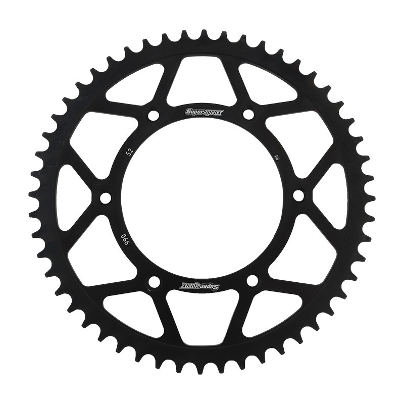 SUPERSPROX ZĘBATKA TYLNA 899 52 KTM SX/EXC (JTR897.52) KOLOR CZARNY STALOWA