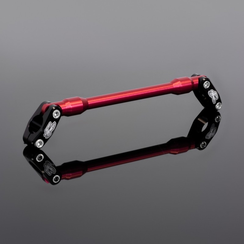 Renthal Poprzeczka Kierownicy 7/8 cala (22mm) Road Bar Cross Brace Set Red - Czerwony