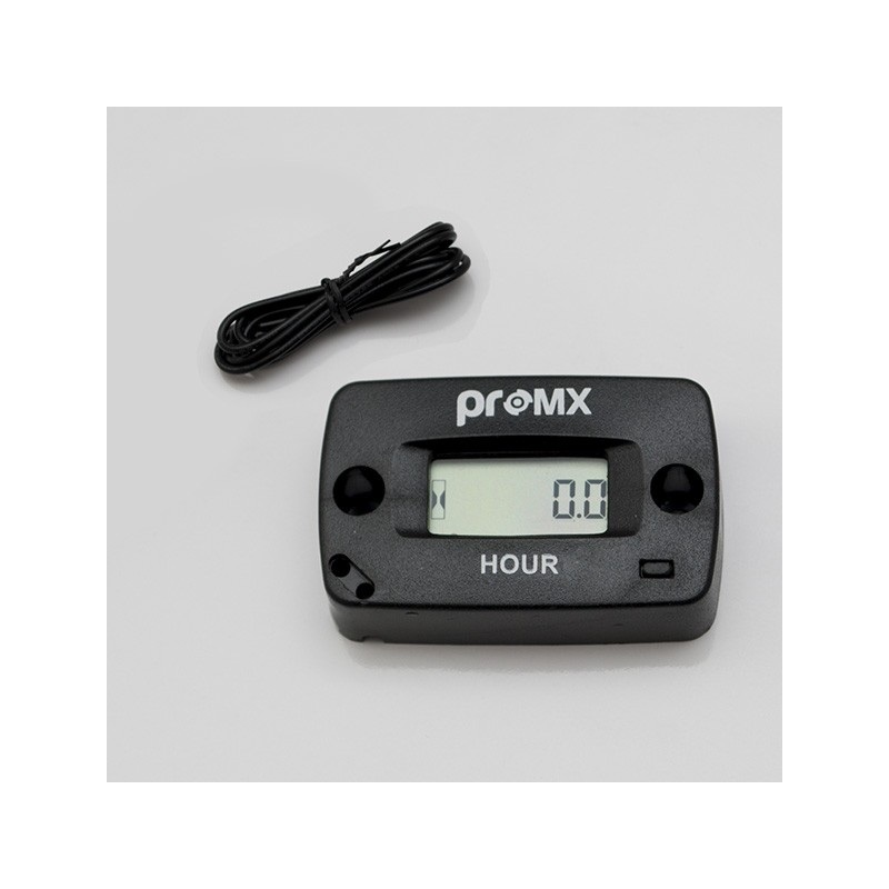 Licznik motogodzin indukcyjny resetowalny wodoodporny PR08