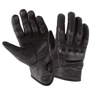 ROLEFF PROMOCJA RĘKAWICE SKÓRZANE KRÓTKIE MODEL RO71 KOLOR CZARNY ROZMIAR M