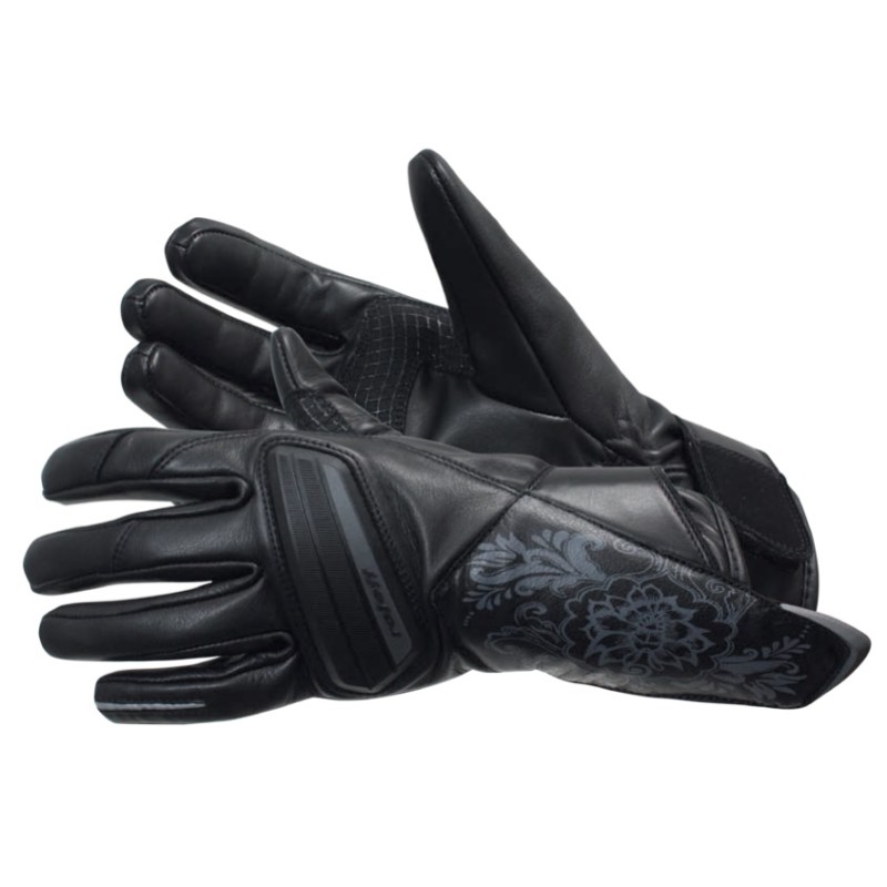 ROLEFF PROMOCJA RĘKAWICE SKÓRZANE DAMSKIE MODEL RO79 KOLOR CZARNY ROZMIAR XS