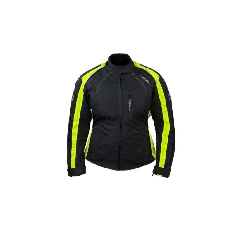 ROLEFF (2025) Kurtka Tekstylana Damska Czarno-Żółta L