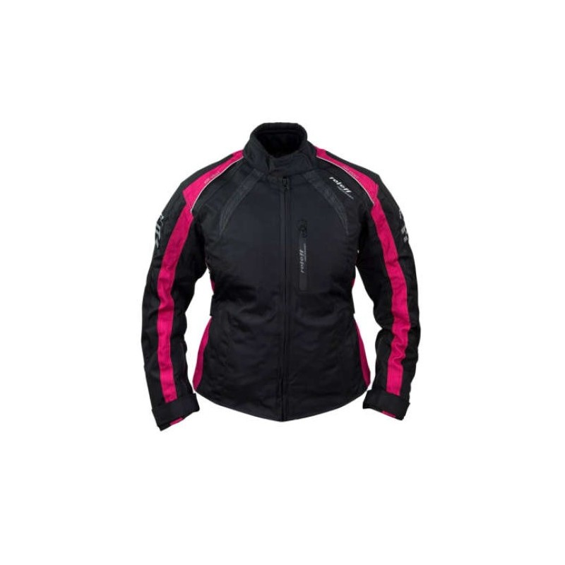 ROLEFF (2025) Kurtka tekstylna damska czarno-różowa XXL