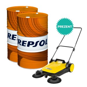 Promocja Repsol Olej Silnikowy 4T Smarter Synthetic 10W40 Beczka 60L + Zamiatarka Karcher