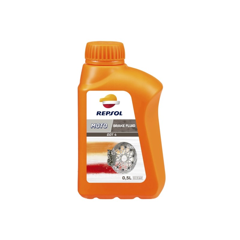 REPSOL PŁYN HAMULCOWY MOTO DOT 4 BRAKE FLUID 500ML