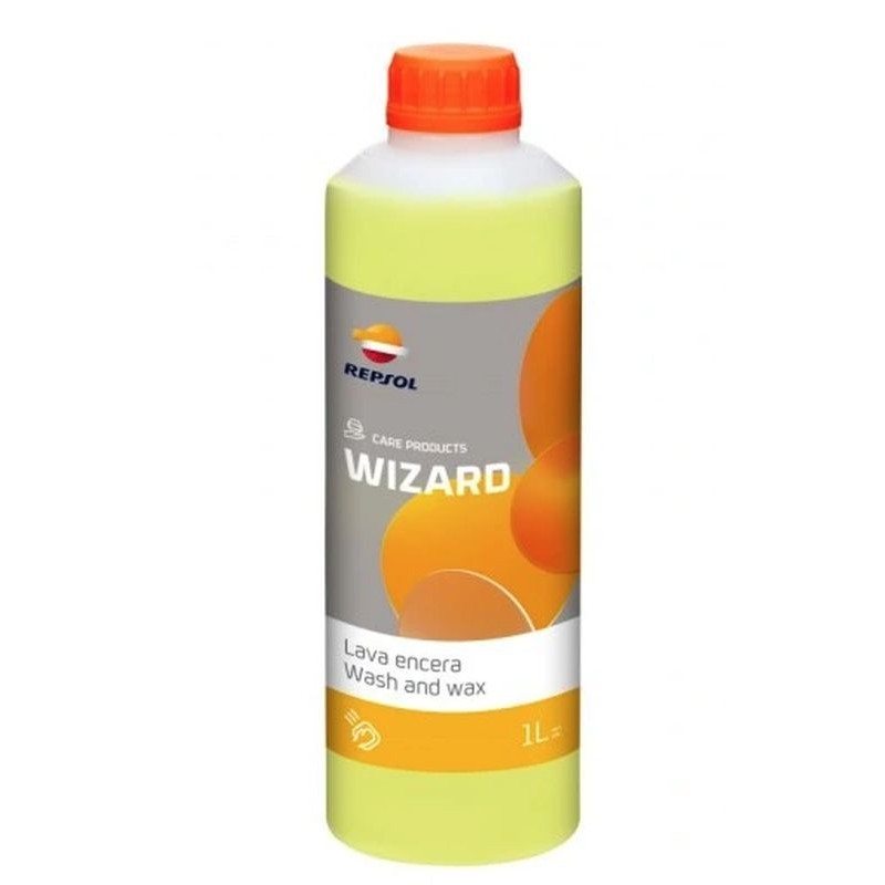 Szampon z woskiem do mycia pojazdów Repsol Wash and Wax 1L - Zamiennik RP707A34