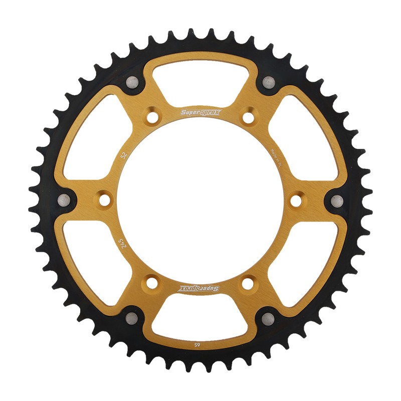 Supersprox Zębatka Tylna 270 52 Stealth Yamaha YZ/YZF \'99-\'18 Złoty