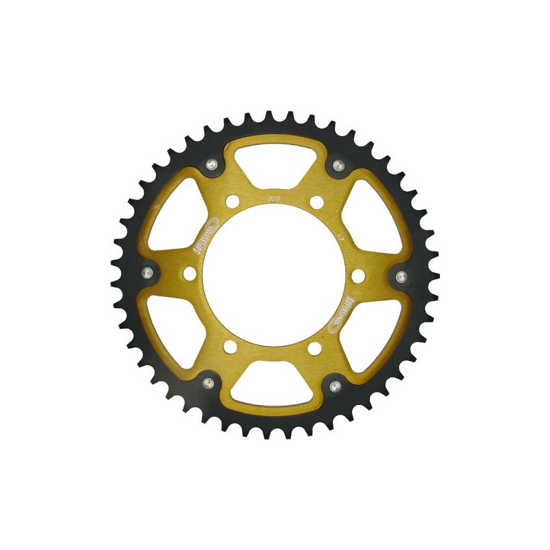 SUPERSPROX ZĘBATKA TYLNA 899 49 STEALTH (STALOWO-ALUMINIOWA) KTM SX/EXC (JTR897.49) KOLOR ZŁOTY