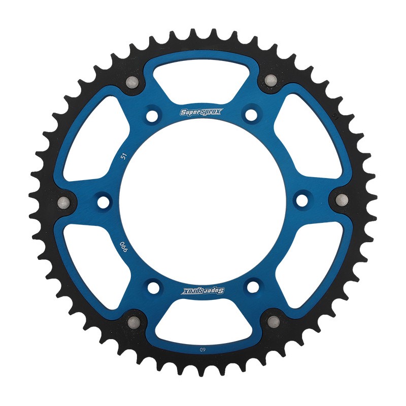 SUPERSPROX ZĘBATKA TYLNA 899 51 STEALTH (STALOWO-ALUMINIOWA) KTM SX/EXC/EXCF/SXF, HUSQVARNA TE/TC/FE/TC '16-