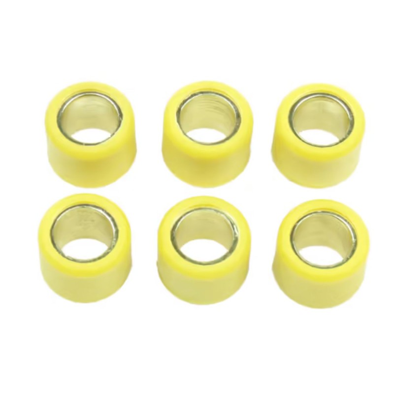 Rolki wariatora 6 szt. 15x12 mm 5,6 gr. do Aprilia Amico/Area/Gulliver/Rally/Sonic/SR 50, Scarabeo 50/100, Beta A