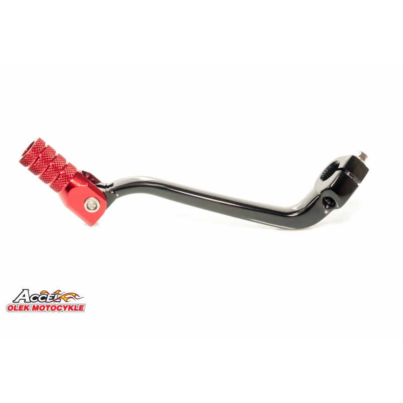 Dźwignia zmiany biegów Honda CRF 450X '05-'17 czarna, czerwona