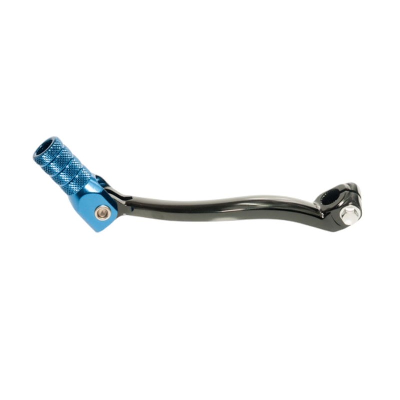 Dźwignia zmiany biegów Yamaha YZF 450 '06-'13 - czarna aluminiowa z końcówką niebieską