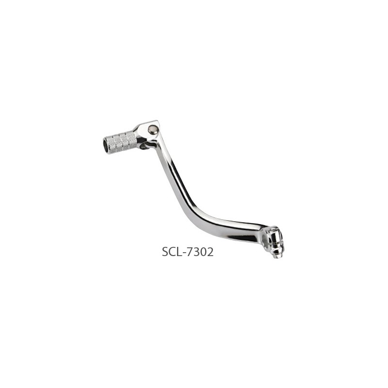 Dźwignia zmiany biegów Suzuki RM 250 '89-'12 aluminiowa srebrna