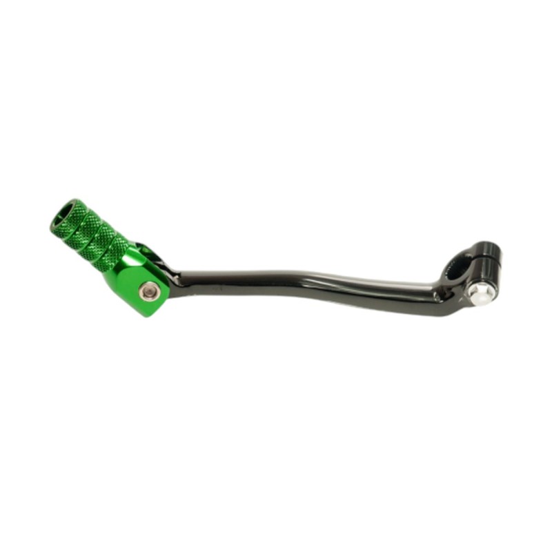 Dźwignia zmiany biegów Kawasaki KXF 450 \'06-\'08 - czarna zielona