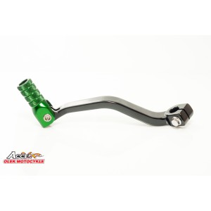 Dźwignia zmiany biegów Kawasaki KX 60 '85-'02, KX 80/85 '91-'25 - czarna zielona