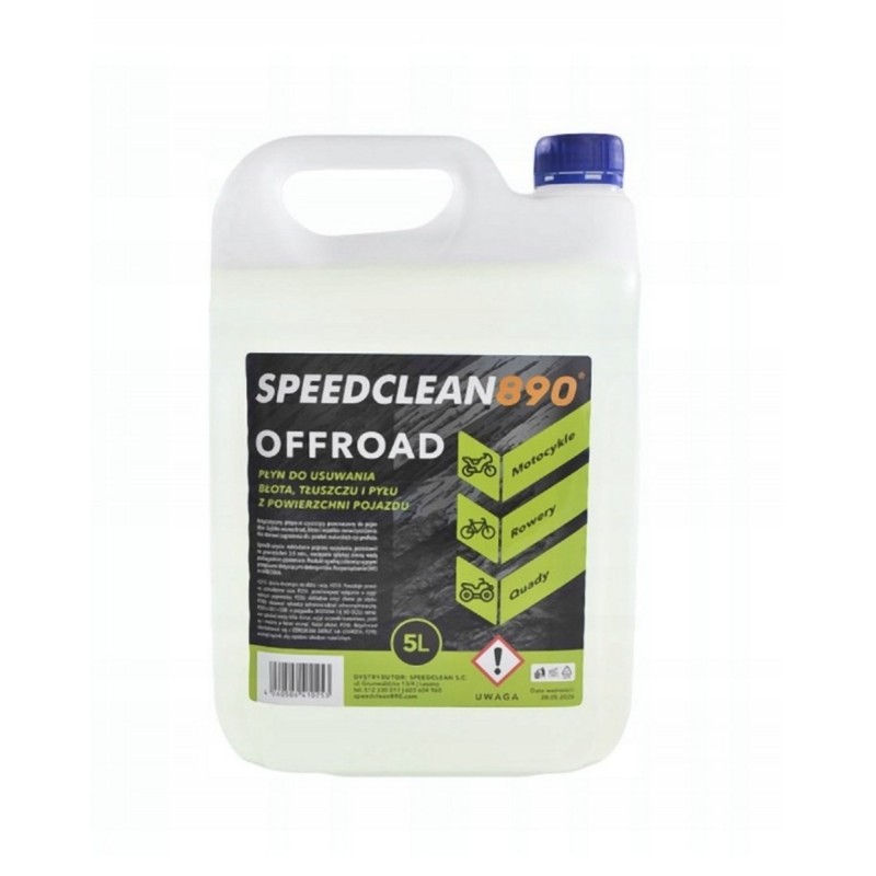 SPEEDCLEAN 890 OFFROAD - Płyn do mycia motocykli i rowerów 5L