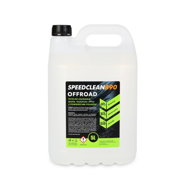 SPEEDCLEAN 890 KONCENTRAT OFFROAD DO MYCIA MOTOCYKLI I ROWERÓW 5L