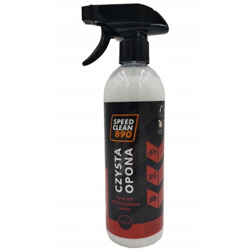 SPEEDCLEAN 890 PŁYN DO MYCIA OPON I ELEMENTÓW GUMOWYCH 500ML