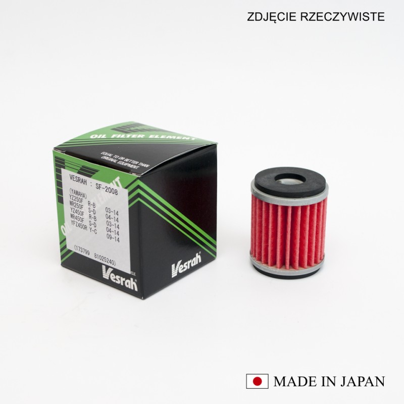 Filtr oleju VESRAH HF140/HF141/HF981 - najlepsza jakość z Japonii