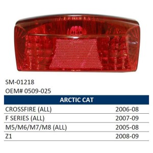 SPI Snow lampa tylna do ATV Arctic Cat '05-'09 - Skuter śnieżny