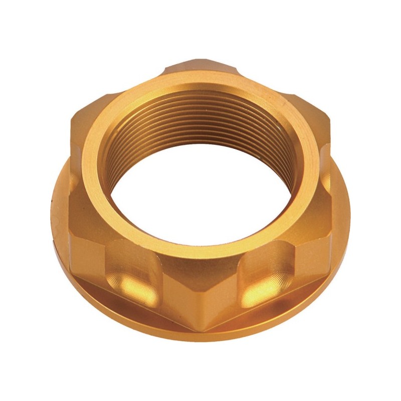 Nakrętka górnej półki Yamaha, Suzuki, Honda (M24X32) - Złoty kolor