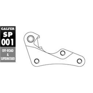 Adapter tarczy hamulcowej 270mm Honda - GALFER