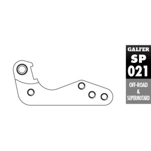 Adapter tarczy hamulcowej 270mm KTM, BETA RR 4T, HUSGVARNA CR 125, BMW G 450X