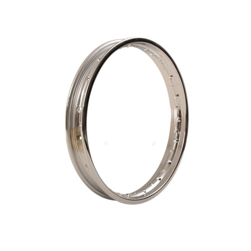 Obręcz koła przedniego TOURMAX 2025/09 18\" x 1.85\" Chrom Honda CB 250