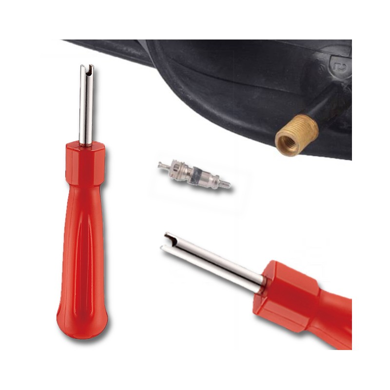 ACCEL Narzędzie do montowania wentyla kolor czerwony (SS924)
