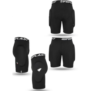 UFO Spodenki z Ochraniaczami Reborn MV6 Czarny Rozmiar M - Kolekcja 2024