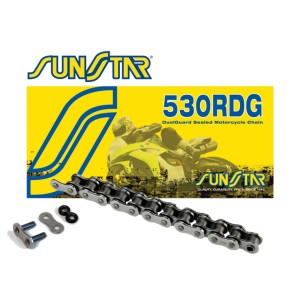 SUNSTAR Łańcuch napędowy 530RDG-110N (530VX3) do 1000 ccm - Made in Japan