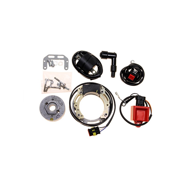 ELECTREX ZESTAW ZAPŁONU CDI DO: KTM 125 (ZASTĘPUJE MOTOPLAT) (14X29X84 MM)(CEWKA,UZWOJENIE,MAGNETO)