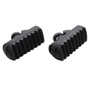 Tourmax Gumy Podnóżków Kierowcy do Honda XL 600V Transalp 92-99, XRV 750 Africa Twin 92-00, NX 650 Dominator 92-04