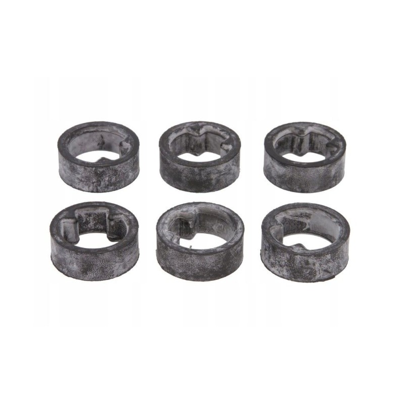 Tourmax 2025/09 Gumy Podnóżków Kierowcy Honda VT 600 Shadow '98-'00, VT 750 C '98-'01, VT 1100 C Shadow '00-'05 (6 szt.)