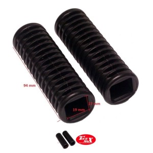 Tourmax Gumy Podnóżków Pasażera Honda VT 125/600/750, VTX 1300 (Komplet 2 Szt.)