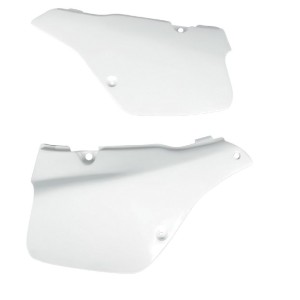 UFO BOCZKI TYLNE SUZUKI RM 250 '89-'92 KOLOR BIAŁY