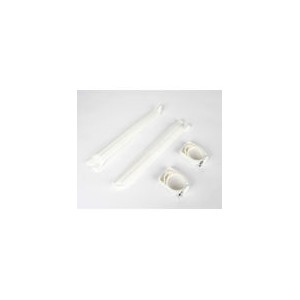 Osłony teleskopów (amortyzatorów) przednich Suzuki RM 125/250 '91 - Kolor biały