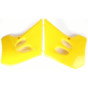 Osłona chłodnicy Suzuki RM 125/250 \'93-\'95 żółta - sklep motocyklowy