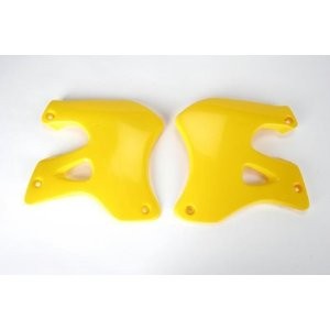 Osłona Chłodnicy Suzuki RM 125/250 \'96-\'98 Żółta - UFO