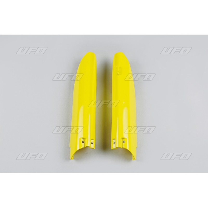 Osłony teleskopów (amortyzatorów) przednich Suzuki RM 125/250 '07-'23, RMZ 250/450 '07-'23 - kolor żółty