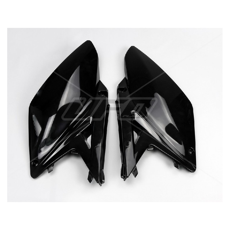 UFO BOCZKI TYLNE SUZUKI RMZ 250 '10-'18 - czarne boczki tylne do motocykla