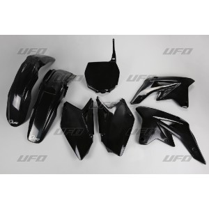 Komplet plastików Suzuki RMZ 250 \'07-\'09 kolor czarny - SU407E001