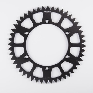 Zębatka tylna aluminiowa SUNSTAR 489 49 KAWASAKI KX 125 '83-07, KX 250 '82-10 (Łańc. 520) czarna