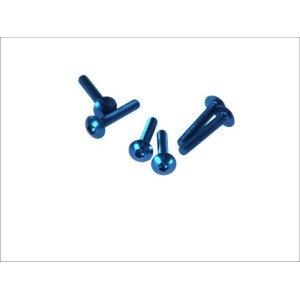 Zestaw śrub owiewki M5x30 (6szt.) kolor niebieski