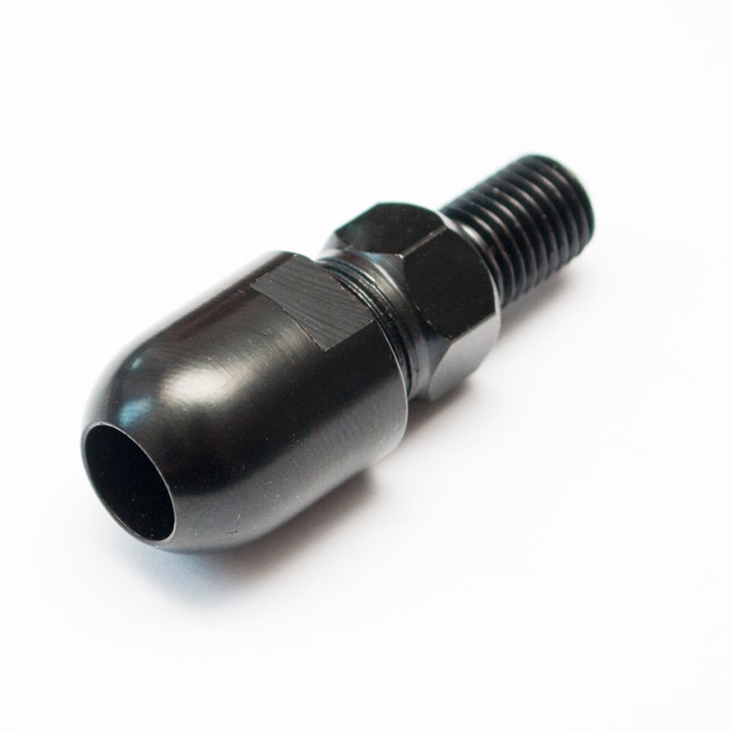 Adapter lusterka gwint prawy M10 x 1,25 kolor czarny