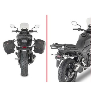 Stelaż pod torby boczne do HONDA CB 500X '19-'23 - szybki montaż REMOVE-X